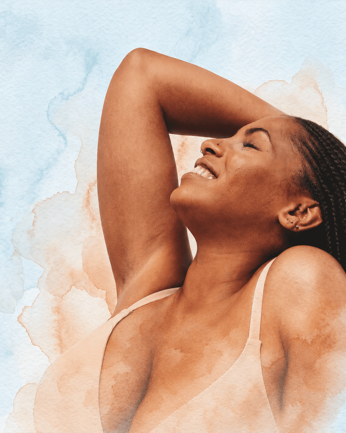 Omni Upper Arm Lift Hero — Watercolor Card 1